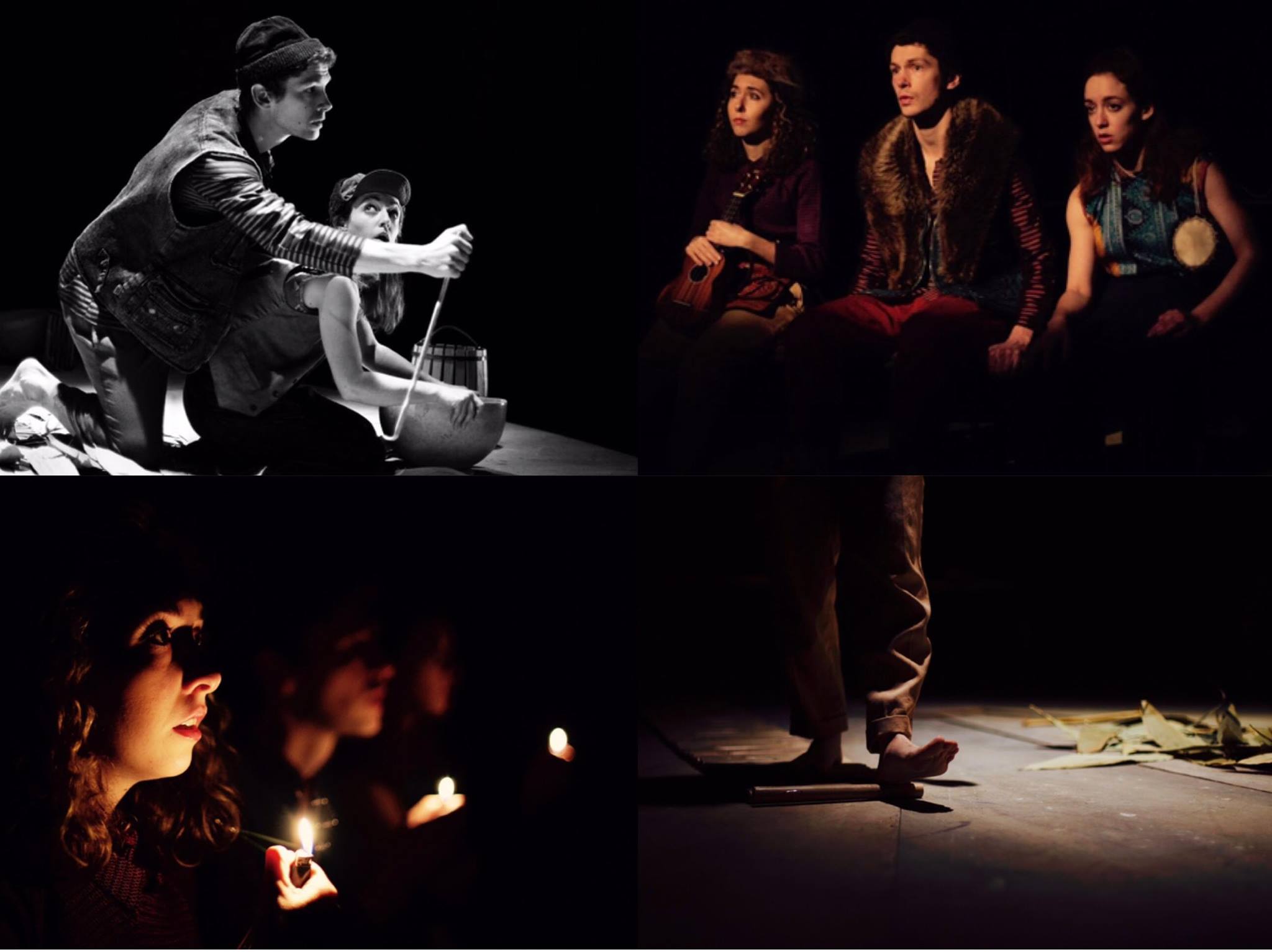 Various images from the performancr Gilgamesh