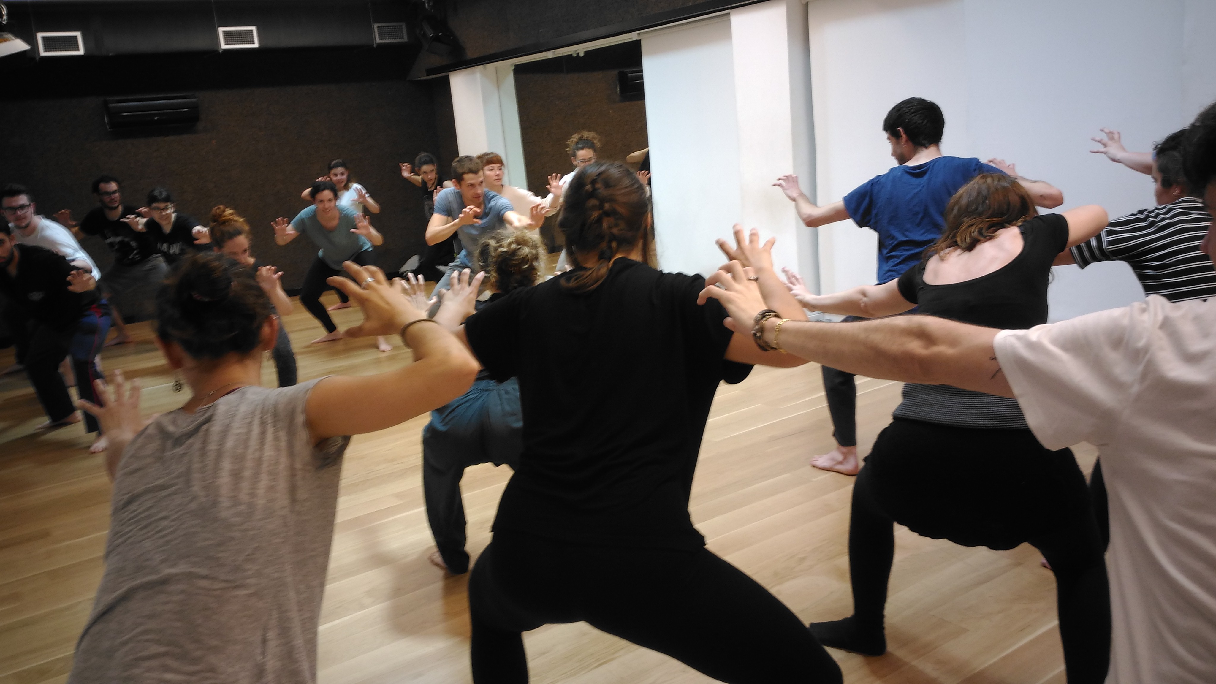 Group of people, outside, facing camera in relaxed pose